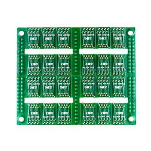 Double sided tin spraying USB interface adapter board