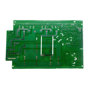Double sided tin spraying signal receiving board