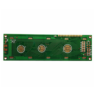 Double sided gold plated LCD module board