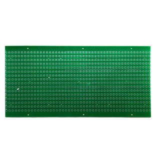 Double sided circuit board LED lamp board