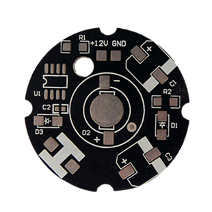 Round aluminum substrate
